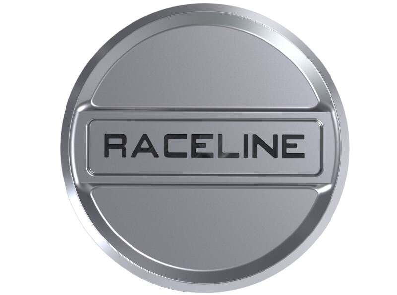 Raceline Silver Push-Thru Cap  8 X 165.1/ 8 X 180