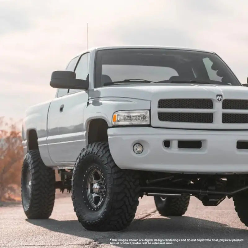 AlphaRex 94-01 Dodge Ram 1500 NOVA LED Headlights Chrome w/ Activ. Light Seq. Signal and SB DRL