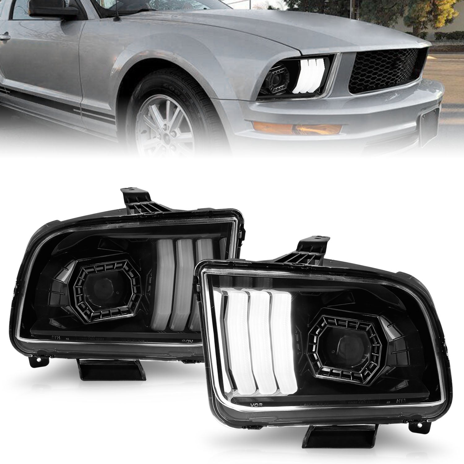 ANZO USA 121566 — Headlight Assembly