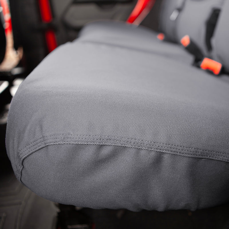 Covercraft 21-24 Ford F-150 Carhartt SeatSaver Custom Front Row Seat Covers - Gravel