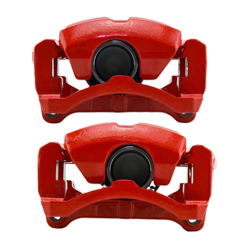 Power Stop 21-24 Toyota Venza Front Red Caliper w/Bracket (Pair)