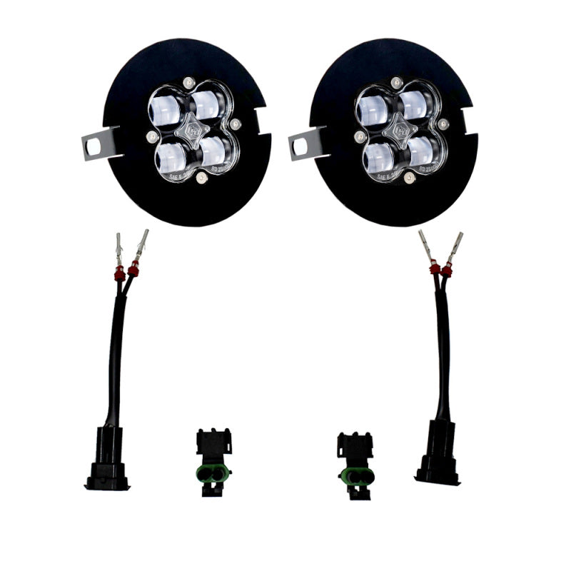 Baja Designs 05-11 Toyota Tacoma/07-13 Toyota Tundra Clear SAE Fog Pocket Light Kit