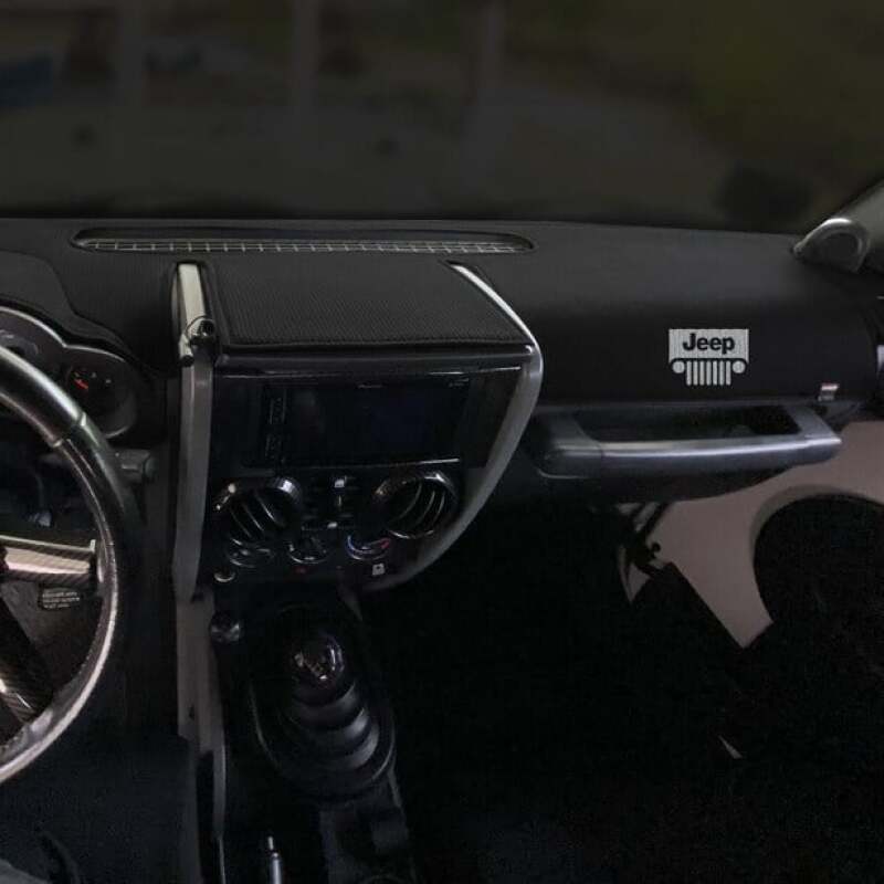 Covercraft 22-24 Jeep Grand Cherokee - NO No Speaker LE Dash Cover w Jeep Grill Logo