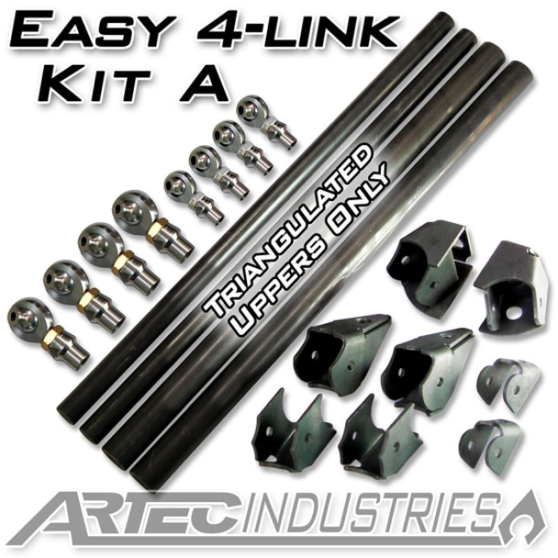 Artec Industries Easy 4 Link - Kit A - No Tube - 7/8 In & 1 1/4 In Rod Ends