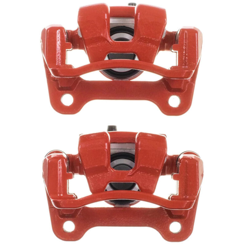 Power Stop 17-22 Kia Sportage Rear Red Caliper w/Bracket (Pair)