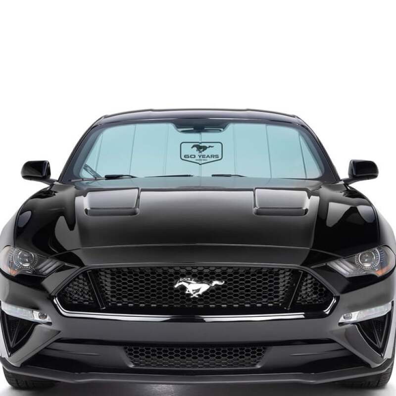 Covercraft 10-12 Ford Mustang UVS100 Custom Sunscreen with Mustang 60 Years Logo