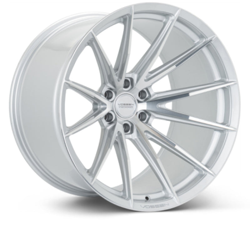 Vossen HFX-2 19x8.5 - 5x114.3 - ET30 - Flat Face - 73.1 - Silver Polished Wheel
