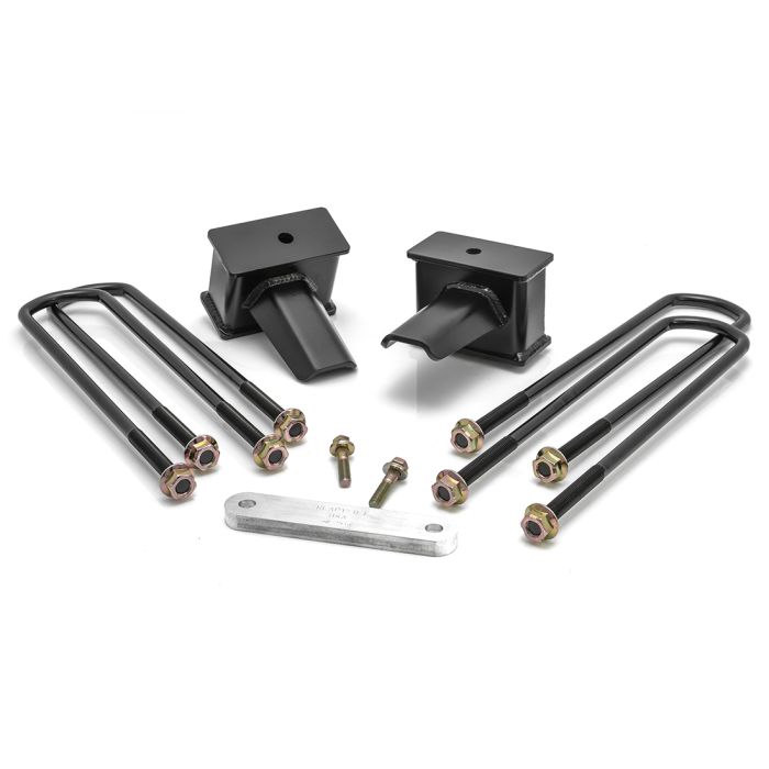 ReadyLIFT 66-2740 tapered rear blocks and longer U-bolt hardware kit