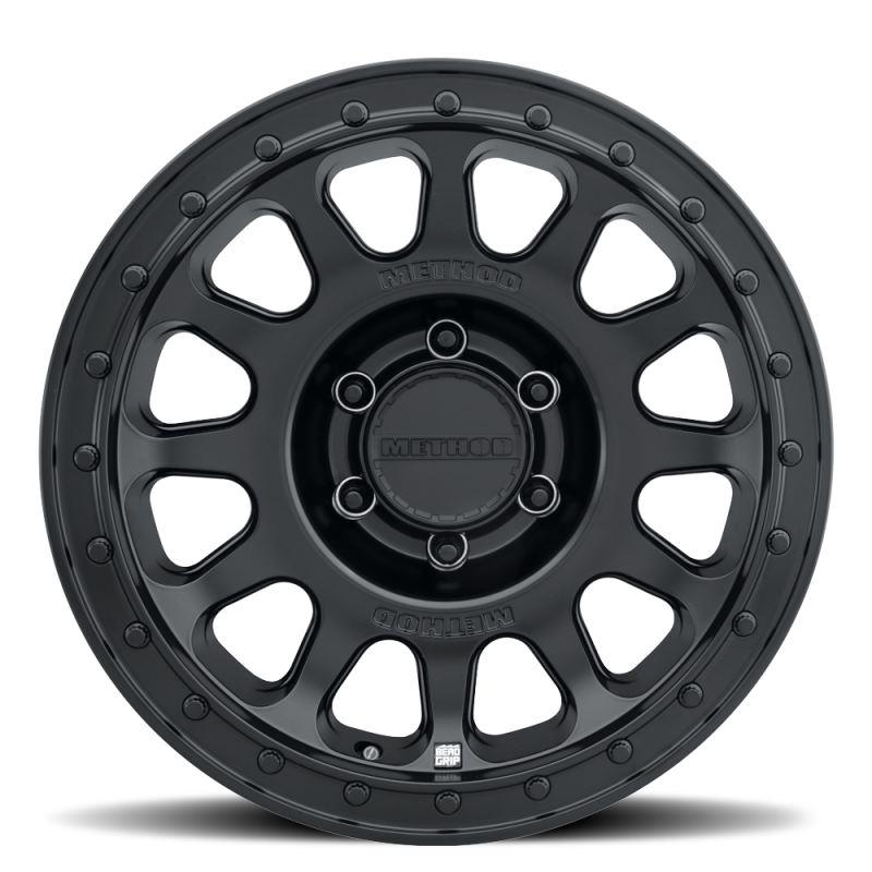 Method MR709 HD Bead Grip 17x8,5 Zoll / ET0 / 6x135 BP / 87 mm Nabenbohrung - Schwarze Felge