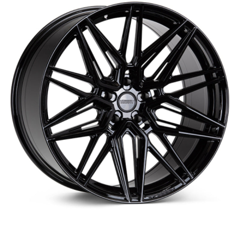 Vossen HF7 - 22x11.5 - ET36 - 5x112 - 66.56 - DEEP - GB - Gloss Black Wheel