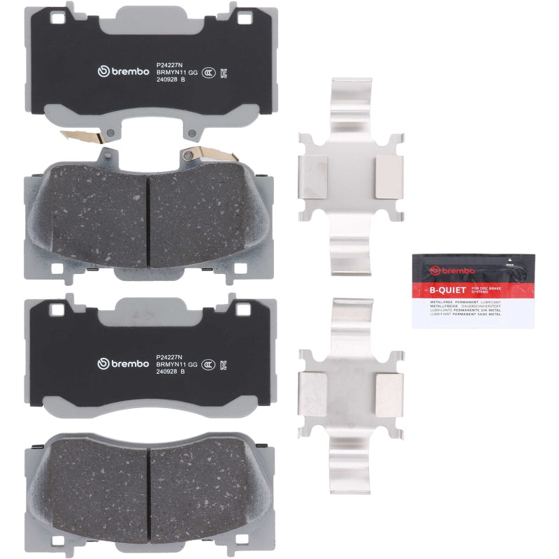 Brembo 15-22 Ford Mustang Vorderachs-Bremsbeläge NAO