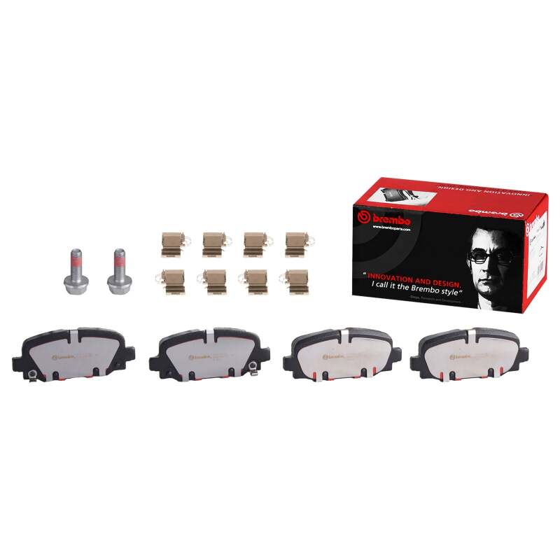 Brembo OE 17-20 Jeep Compass/22-23 Compass PRIME Ceramic Brake Pad - Rear