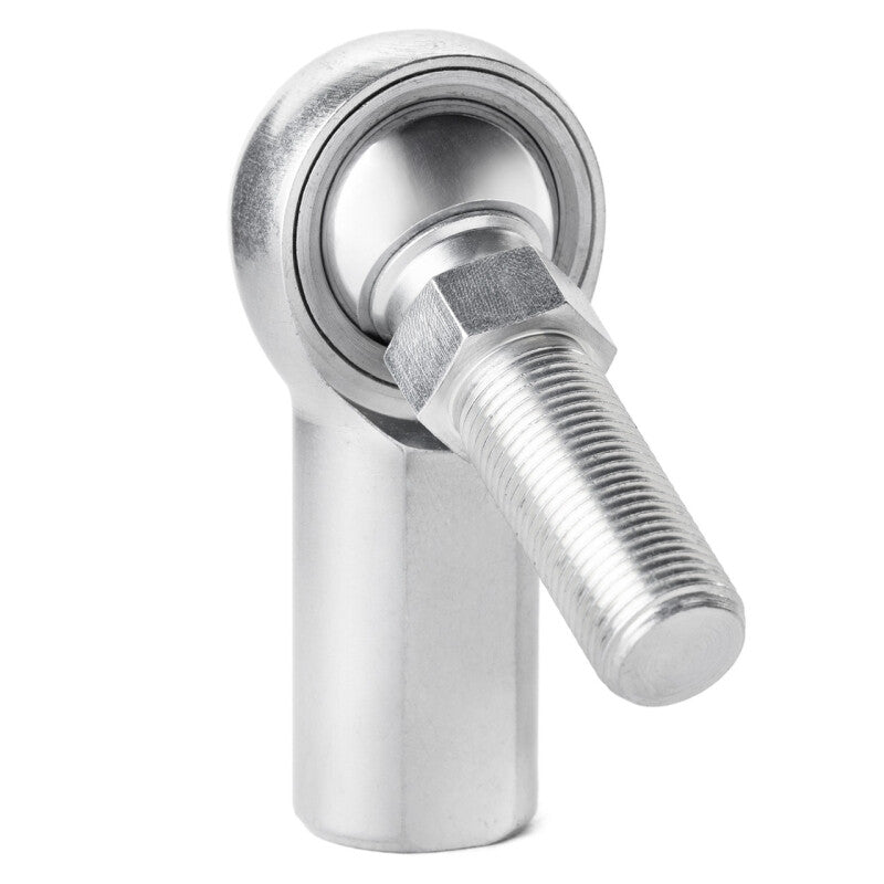 QA1 K Series 3-Pc Rod End - Female/Right Hand - .5in Bore x 1/2-20 w/Stud - Carbon Steel