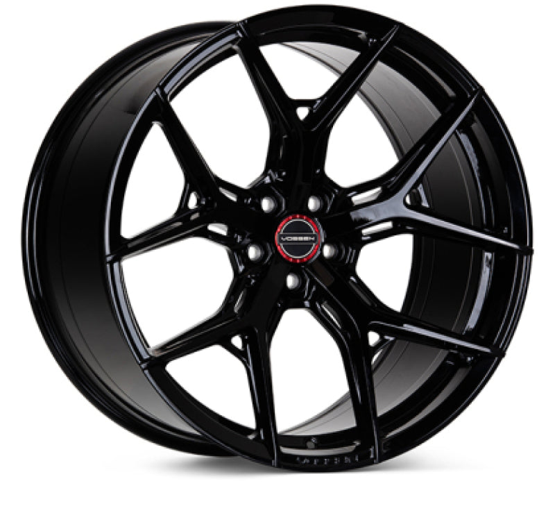 Vossen HF5 - 20x9 - ET34 - 5x108 - 63.4 - FLAT - GB - Gloss Black Wheel