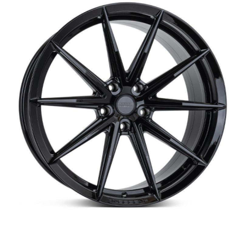 Vossen HFX-2 20x10.5 / 5x120 / ET15 / Deep / 67 - Gloss Black Wheel - CT5-V Black Wing Fitment - Fr