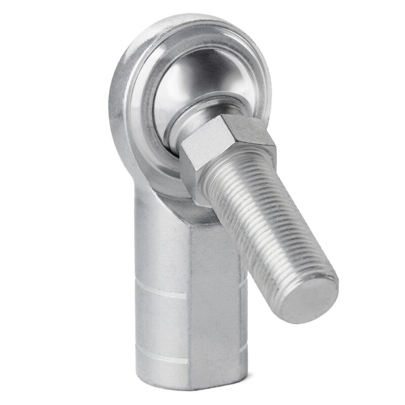 QA1 C Series 2-Pc Rod End - Female/Left Hand - 5mm Bore x M5x.08 w/Stud - Carbon Steel