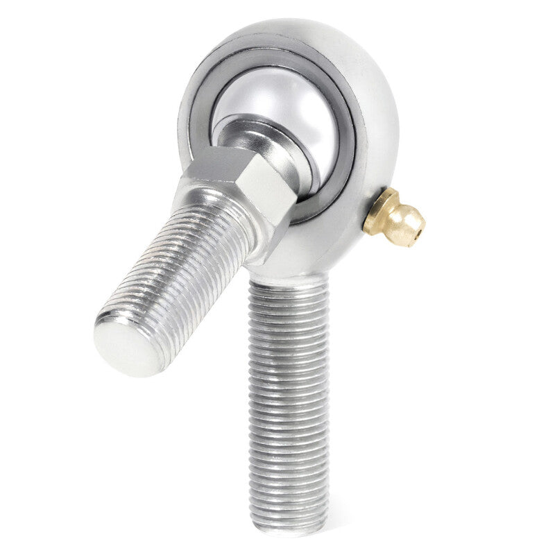 QA1 K Series 3-Pc Rod End - Male/Right Hand - .625in Bore x 3/4-16 w/Stud & Zerk - Carbon Steel